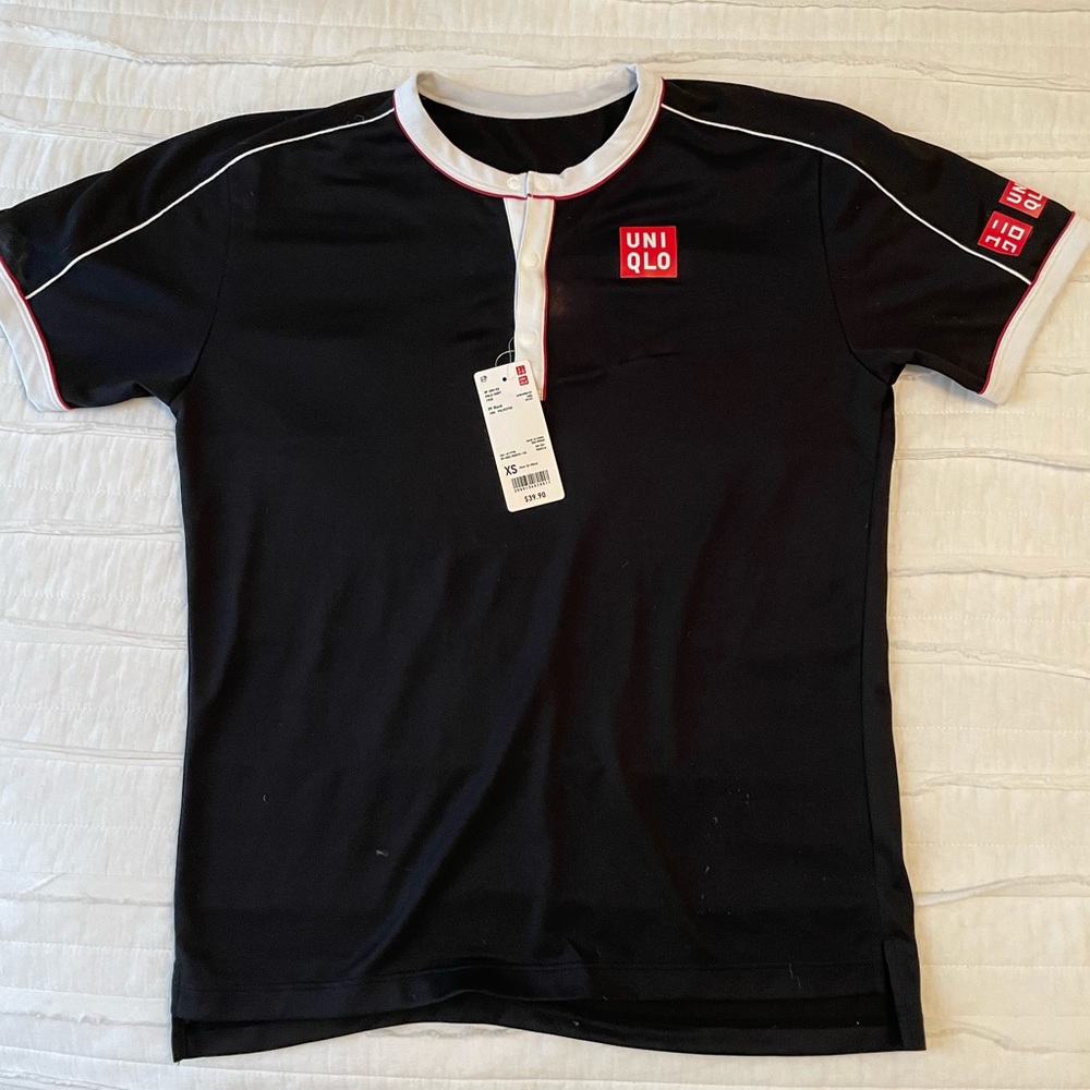 COPY - Uniqlo roger Federer US open shirt